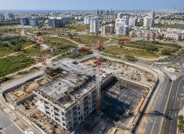צילום אווירי לנדלן, בנייה ותשתיות